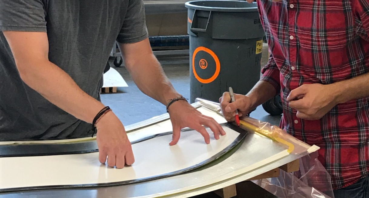 Snowboard Build Process